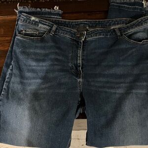 Marina Rinaldi Dark Blue Straight Leg Jeans